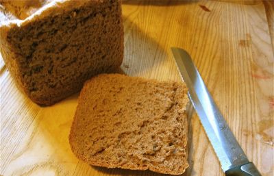 Pan de molde en panificadora