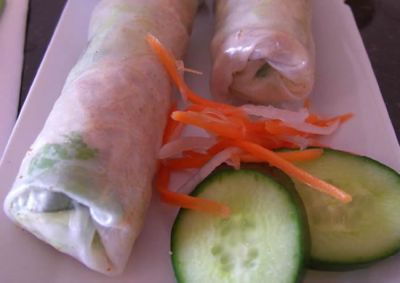 Rollitos de verduras