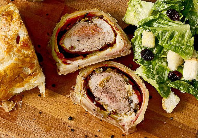 Lomo con hojaldre