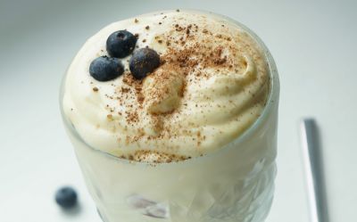 Mousse de almendras