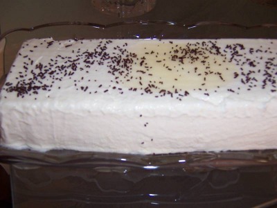 Bavarois de piña