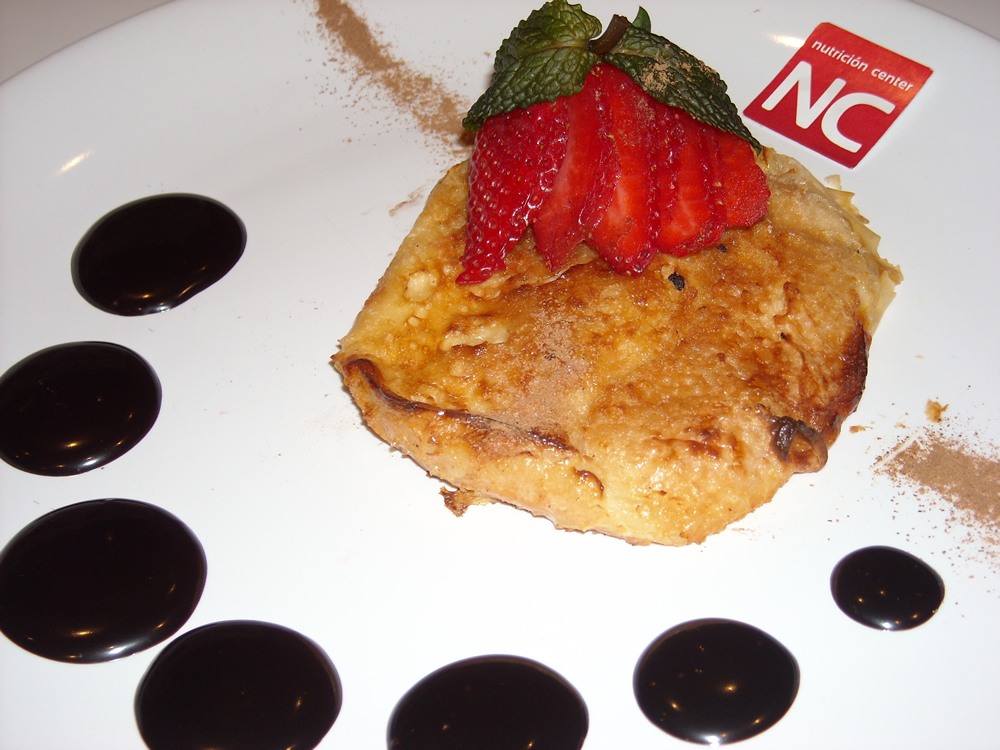 Torrijas bajas en calorías