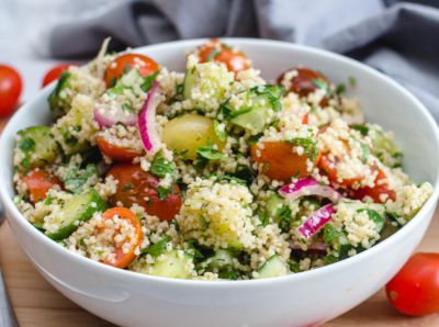 Cuscús en ensalada