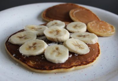 Panquecas de plátano