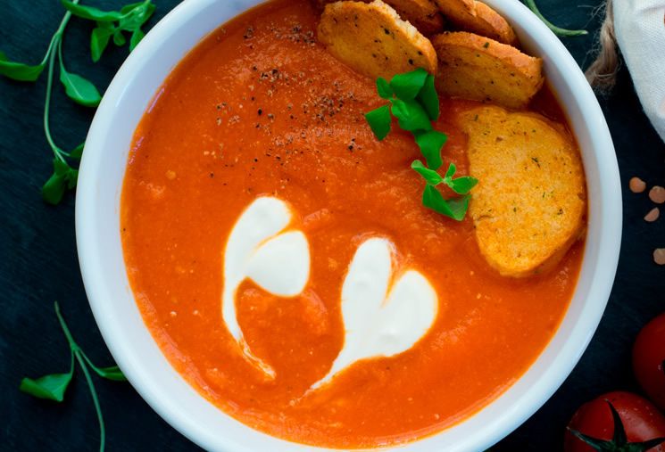 Crema de lentejas con verduras