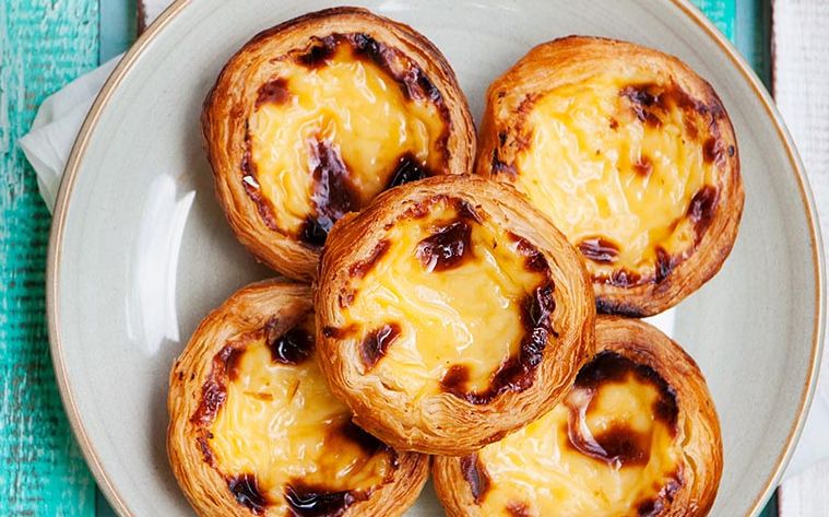 Pasteles de crema portugueses