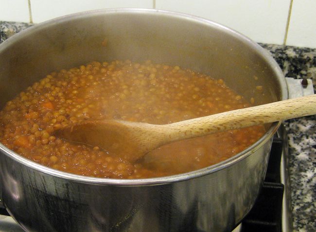 Lentejas con chorizo