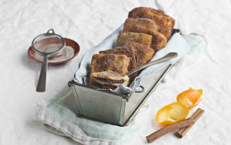 Torrijas de chocolate