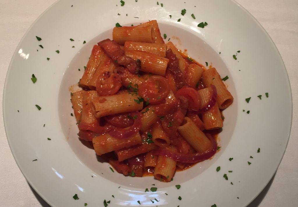 Rigatoni amatriciana