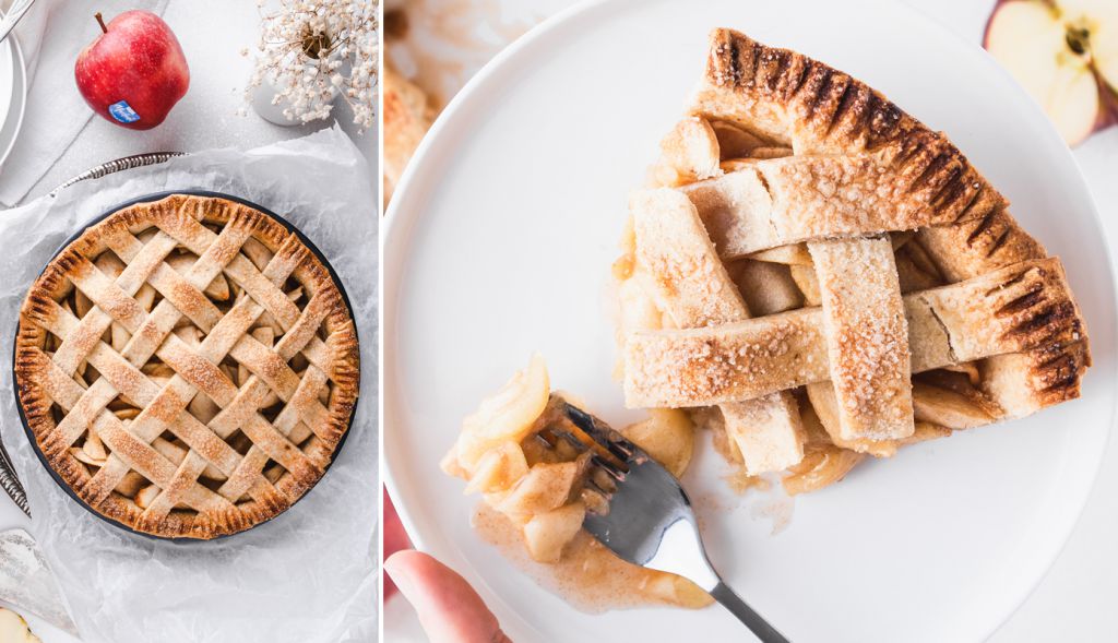 Apple pie vegano con pasta brisa