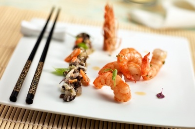 Ceviche de langostinos