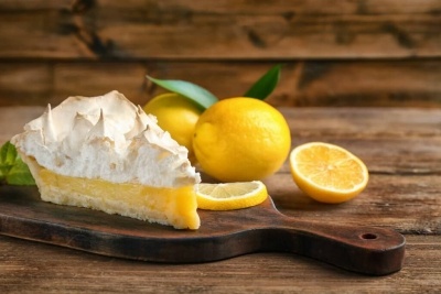Tarta de limón con merengue sin gluten lemon pie
