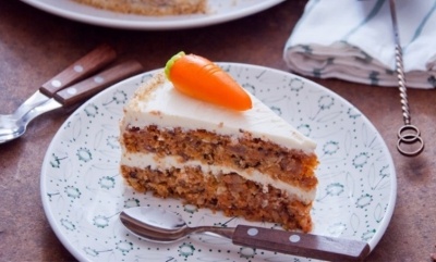 Tarta de zanahoria con queso crema carrot cake