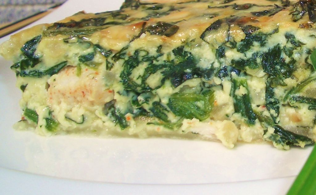 Flanes de pavo y acelgas