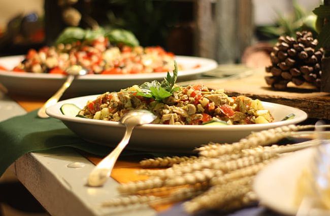 Antipasta con verduras italianas al horno