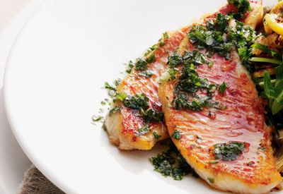 Salmonetes en escabeche ligero