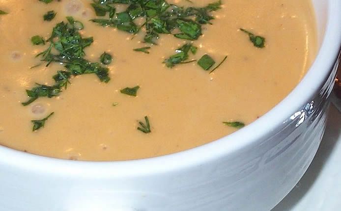 Crema de salmón