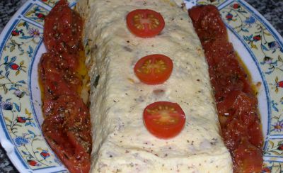 Flan de atún microondas