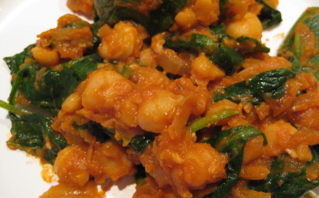 Acelgas con garbanzos
