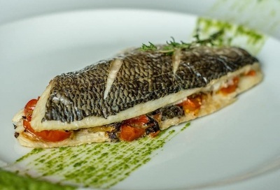 Merluza rellena al horno