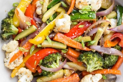 Salteado de verduras