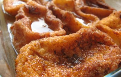 Torrijas de miel