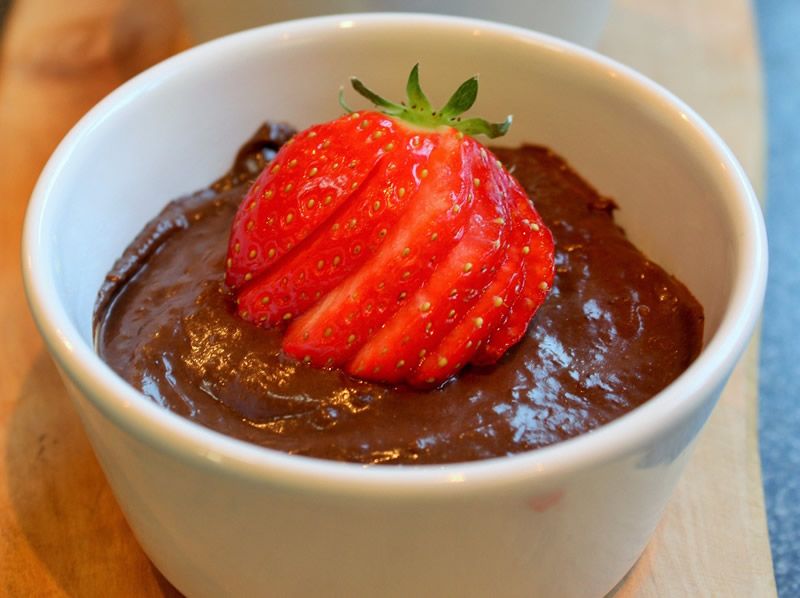 Crema fácil de chocolate
