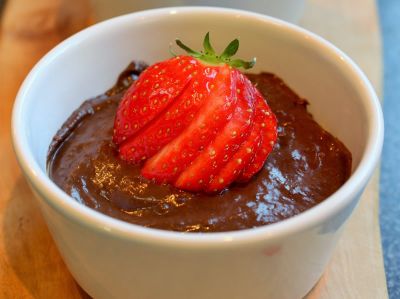 Crema fácil de chocolate