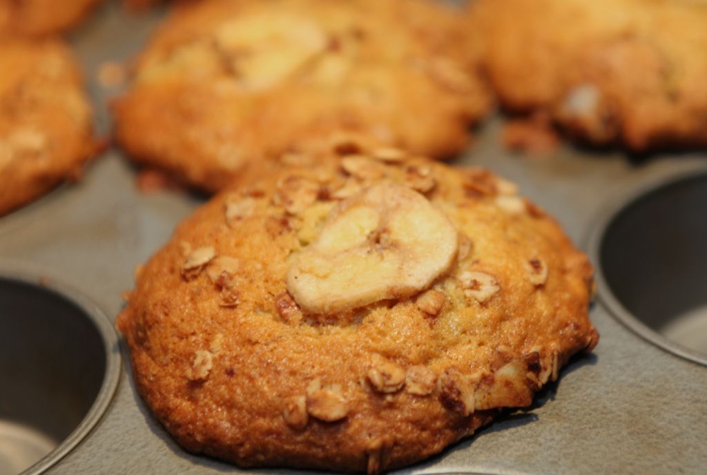 Pastitas de almendras y plátanos
