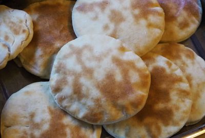 Pan pita integral