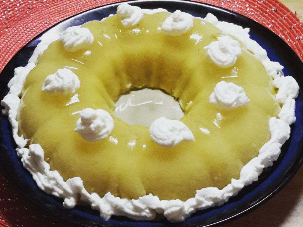 Bavaresa light de yogur con cítricos