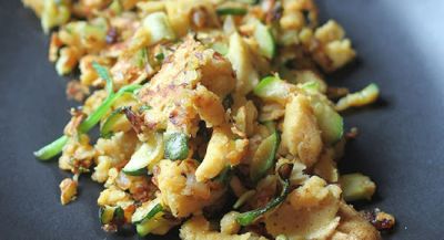 Revuelto de garbanzos