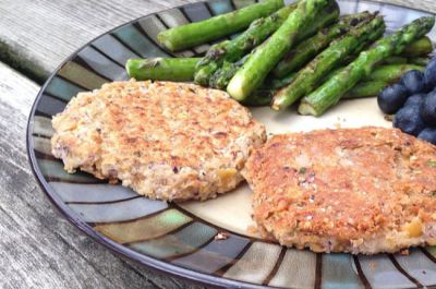 Hamburguesas de garbanzos