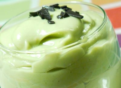 Crema dulce de aguacate