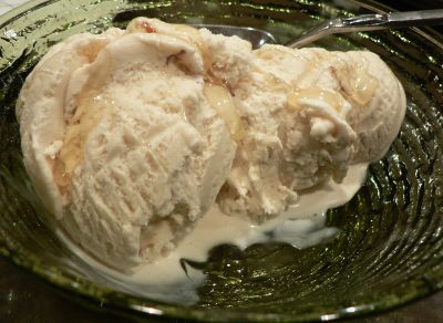 Helado de miel