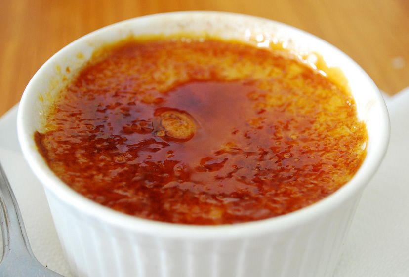 Crema catalana sin azúcar