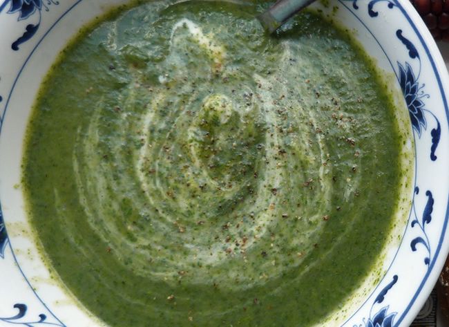 Crema de ortigas