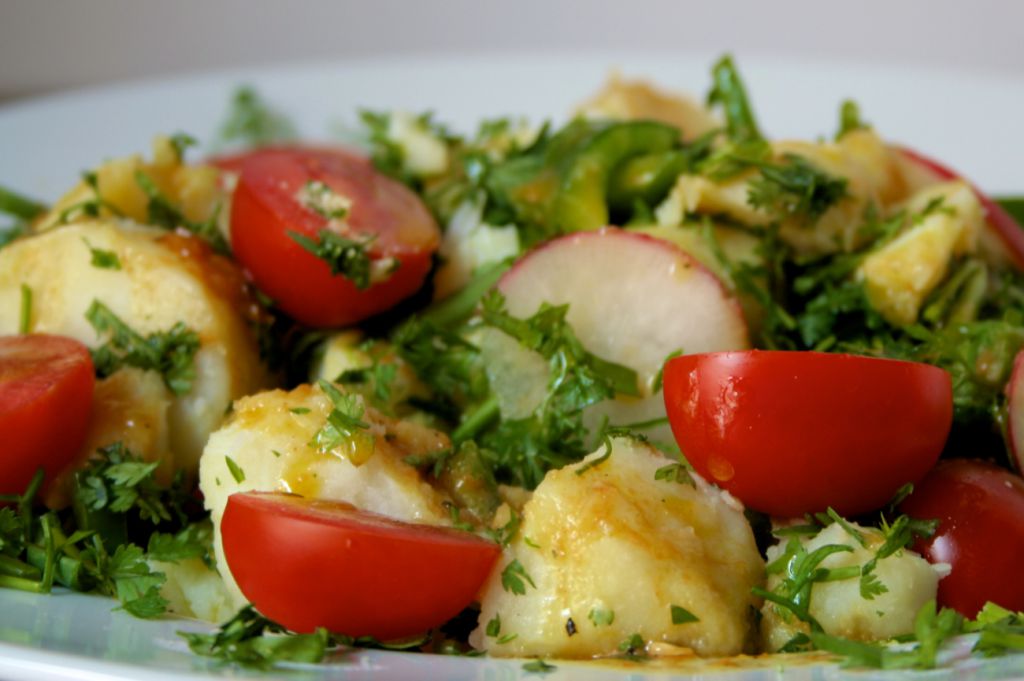 Patatas en ensalada