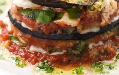 Pastel de berenjena microondas