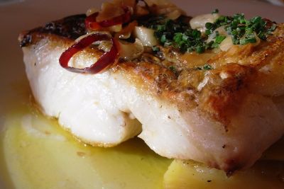 Merluza a la bilbaina