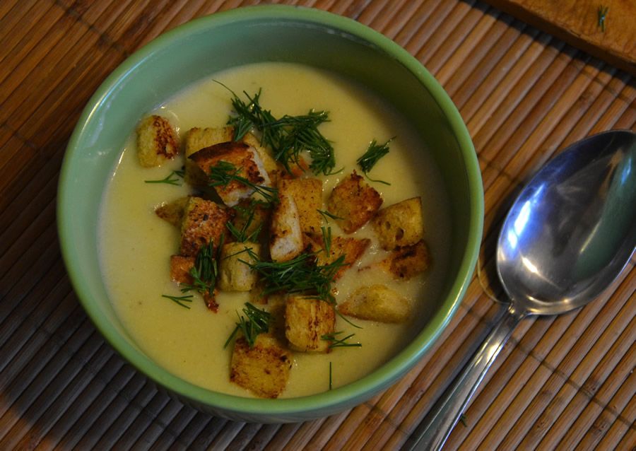 Puré de patatas al queso