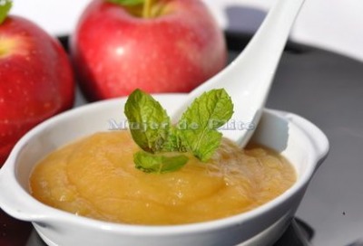 Compota de manzana