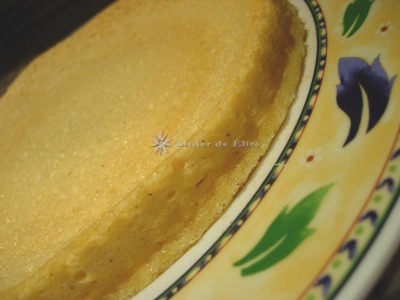 Bizcochuelo sin harina dietético base de tartas