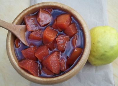 Compota de membrillo con miel