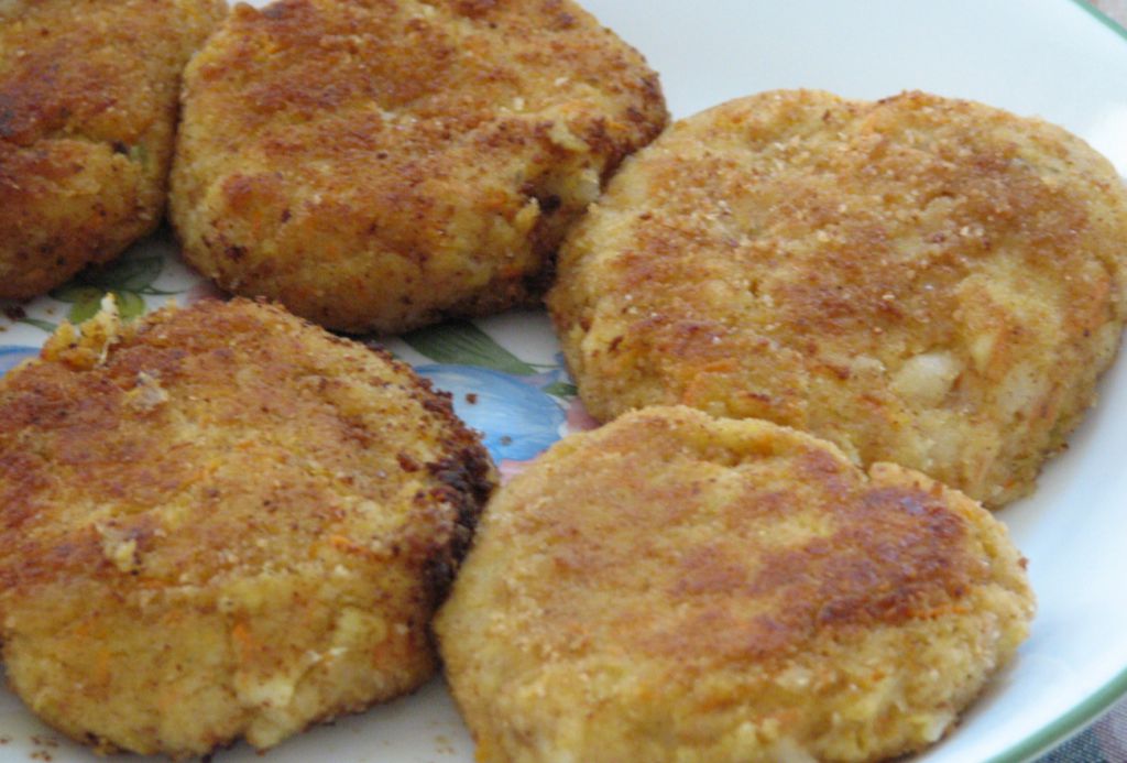Hamburguesas de sardina y tofu