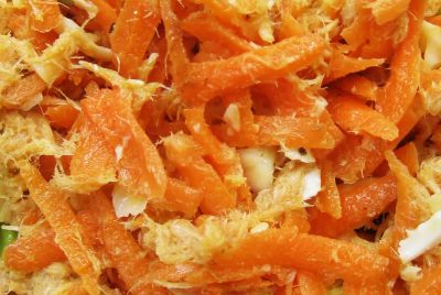 Ensalada de zanahorias ralladas