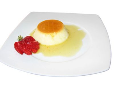 Flan de cava