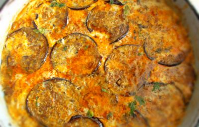 Calabacines y berenjenas rellenos