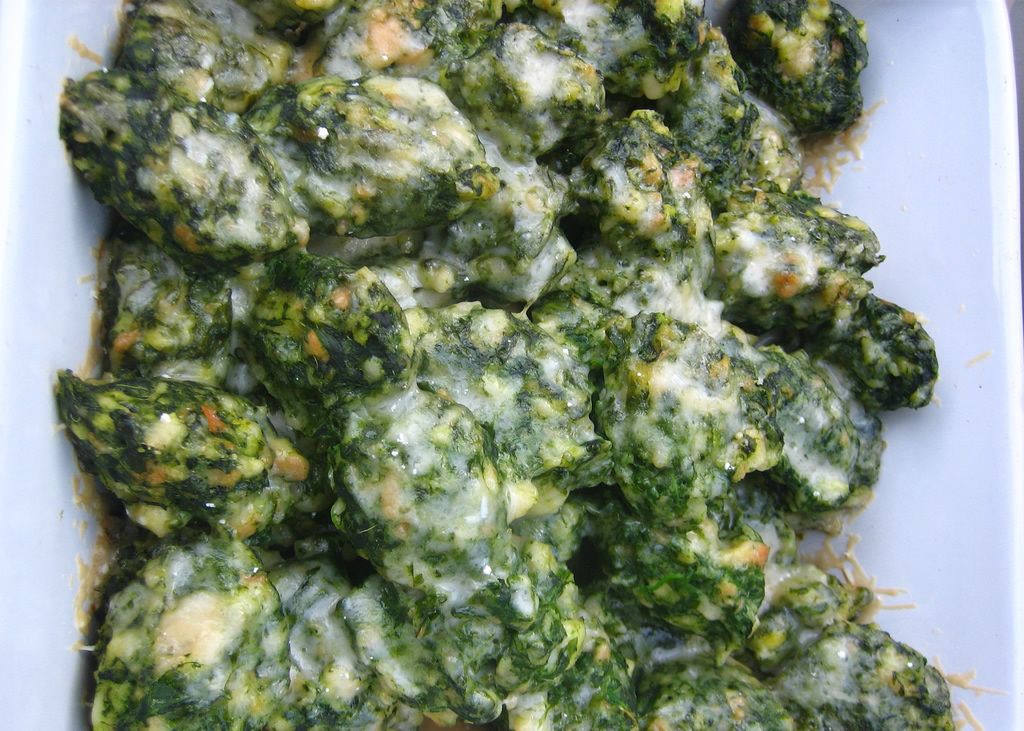 Ñoquis o gnocchi de quinoa al horno