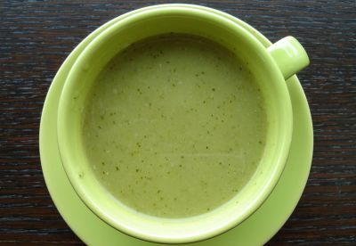 Crema fria de calabacín